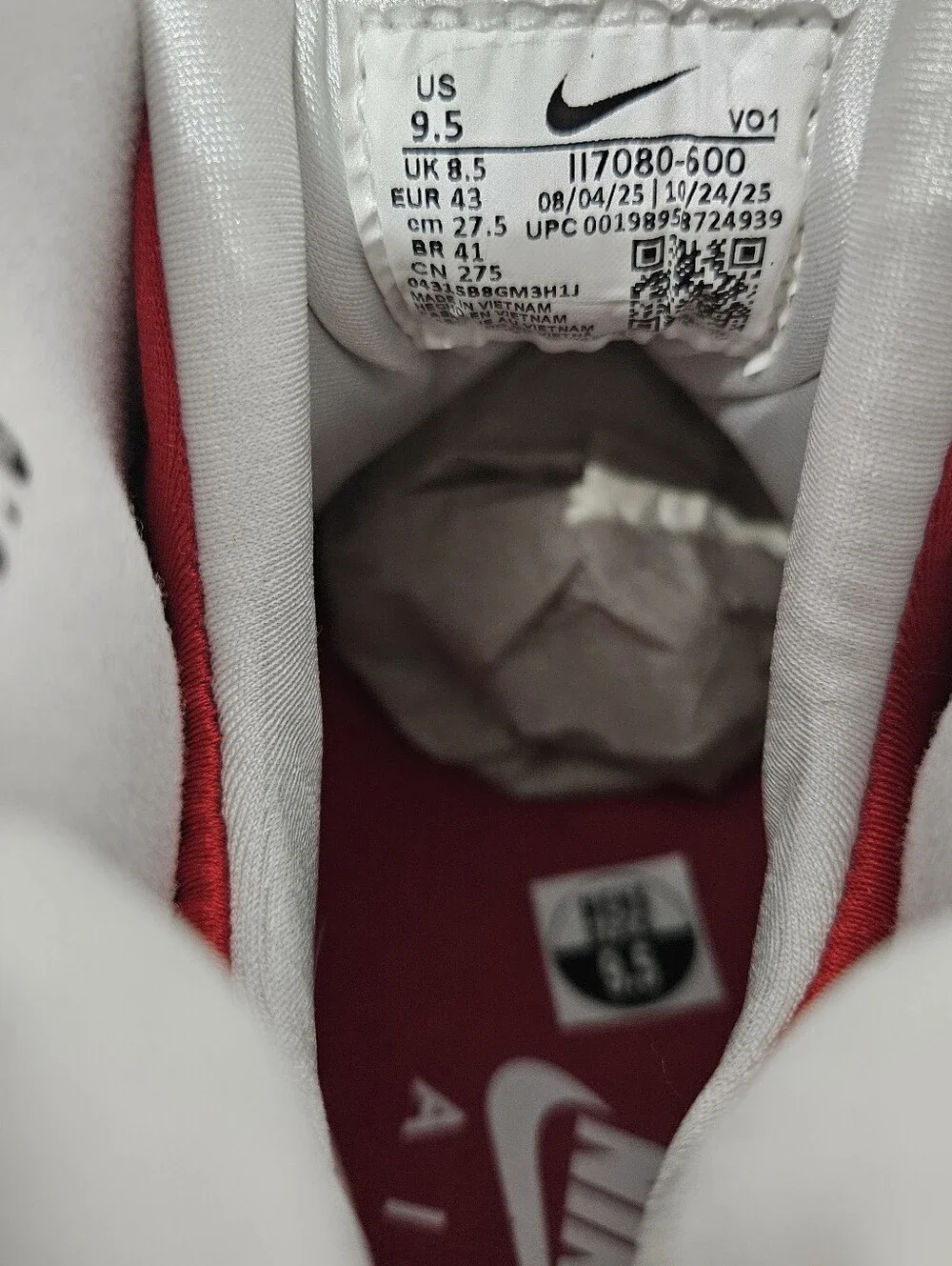 Nike Air Diamond Turf 2 Reverse Prime Red